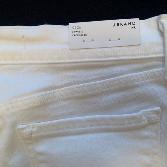J Brand White Ripped Jeans - Brand New, Tags On - Picture 5 of 5